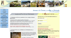 Desktop Screenshot of mairie-laterrasse.fr